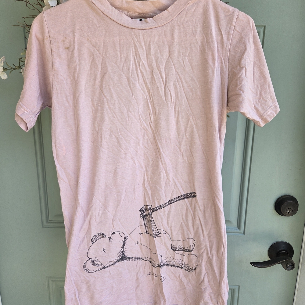 Pink Graphic Short Sleeve Tee